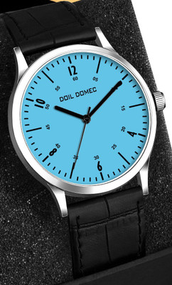 Doil Domec Slim Lather Strap Analog Watch  - For Men
