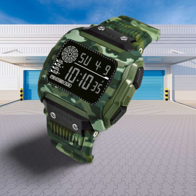 BARASTI 9097 ARMY BELT Digital Watch  - For Men