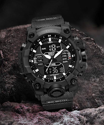 V2A Analog-Digital Watch  - For Men