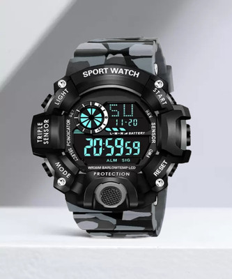 Zock Digital Watch for Men/Boys Army Digital Stylish Sports Military's Kids Watches Watch Digital Watch  - For Men