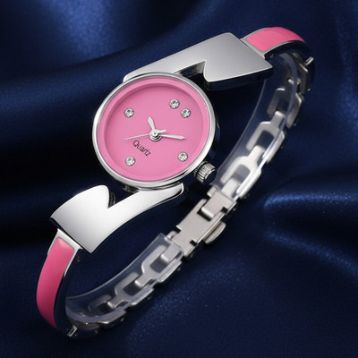 kairova KRW017_MA_KADU 4Dpink A luxurious fusion of Analoge Watch and classic Chain Watch Analog Watch  - For Girls