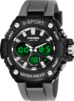 Joymart 9107 DUAL TIME Analog-Digital Watch  - For Men