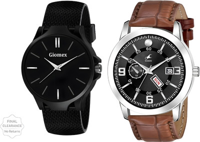 Giomex Premium Combo Analog Watches Analog Watch  - For Men & Women