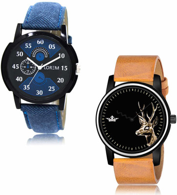 LOREM OE-LR02-LR69 Analog Watch  - For Men
