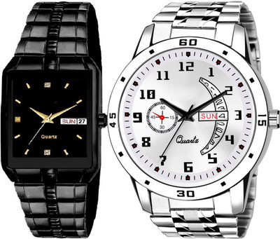Caihong Black-Case-SLV-19 Analog Watch  - For Men