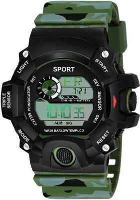 HF Haifun Digital Sports Watch for Men's Kids Watch for Boys Watch for Men Digital Watch Digital Watch  - For Men