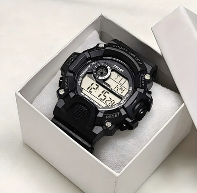 just like 82 digital Digital Men's Watch Shockproof Automatic Trendy Casual Sports Watch Analog Watch  - For Boys