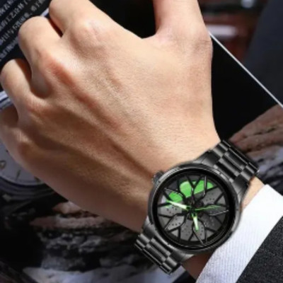 JARURATI STORE Men’s Rotating Wheel Dial Analog Watch A30 Analog Watch  - For Men