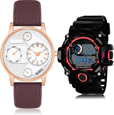 TIMOXIDE BM28-BC26 Analog-Digital Watch  - For Men