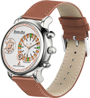 DoubleRun Analog Watch  - For Men