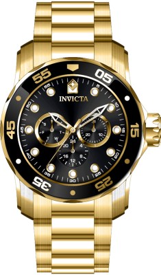 INVICTA 45726 Pro Diver Quartz Black Dial Analog Watch  - For Men