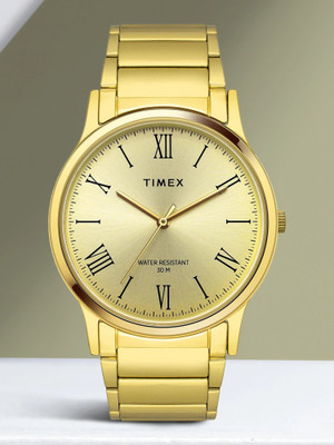 TIMEX Champagne-Dial Analog Watch  - For Men