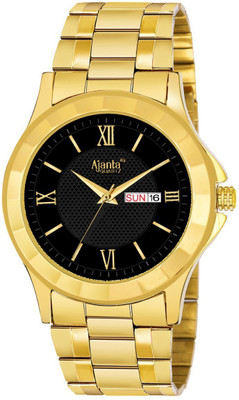 AJANTA QUARTZ AWC414MRG-4 Black Analog Watch  - For Men