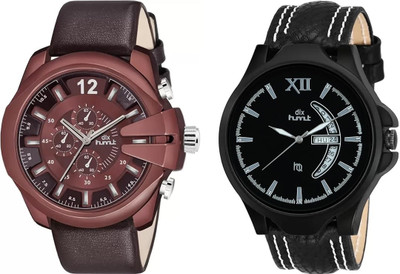 dlx hmt Leather Strap Scratch Proof Watch for Men Leather Strap Scratch Proof Watch for Men Analog Watch  - For Men