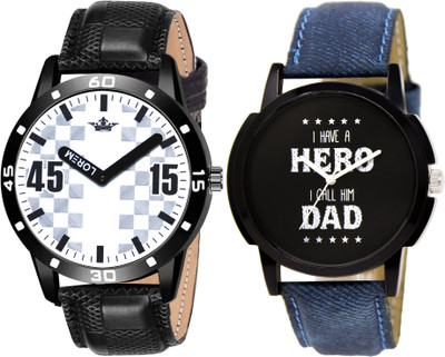 Naavli LR07_Combo_LR58 Analog Watch  - For Men & Women