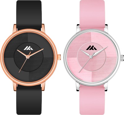 Shocknshop Multicolor Dial Fashion Combo Watches For Women And Girls -Pack of 2 Analog Watch  - For Women