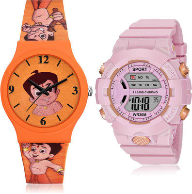 TIMETRANSELEVATE CM733-DG36 Analog-Digital Watch  - For Boys