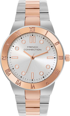French Connection Vera Vera Silver Sunray Dial | Women's Silver Analog Watch Analog Watch  - For Women
