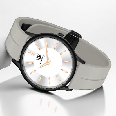 LORENZ MK-4066R Slim Case Analog Watch with Grey Magnetic Lock Strap Analog Watch  - For Men & Women