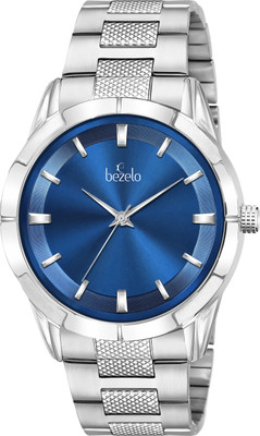 BEZELO GR-33744-BLUE DIAL premium Analog Watch  - For Men