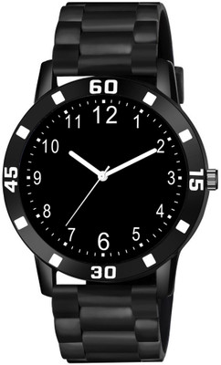 HC HARMI CREATIVE Stylish Rubbers Strap Wrist Watch With Led Digital Combo Watches For Kids Set Of 2 Analog Black Analogue Black Rubbers Strap And With Led  Analog Watch  - For Men