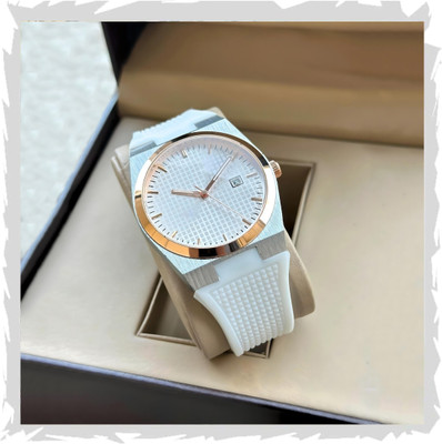 Styledose M10 styledose Analog Date Functioning Display Rubber Belt Analog Watch  - For Men