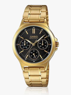 CASIO LTP-V300G-1AUDF Enticer Ladies Analog Watch  - For Women