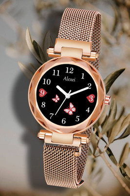 Alexei Magnetic Butterfly Collection Magnetic Butterfly Collection Analog Watch  - For Girls