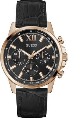 GUESS GW0901G5 GUESS Walker Black Round Dial Analog Watch  - For Men