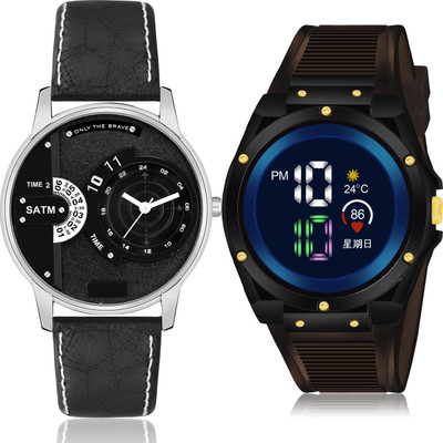 TIMENTER BM37-DG94 Analog-Digital Watch  - For Men