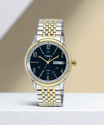 TIMEX Blue-Dial Analog Watch  - For Men