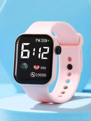 FADISO POWER LED PINK Comfortable Glowing Trendy Premium Quality Material Best Gift Ever Digital Watch  - For Boys & Girls