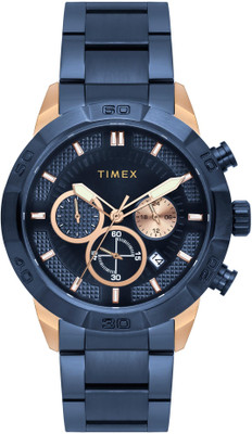 TIMEX Chronograph Dark Blue Dial Analog Watch  - For Men