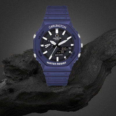 Carlington CT 3322 Blue Endurance Series Analog-Digital Watch  - For Men & Women
