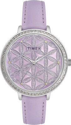 TIMEX Lavender Dial Analog Watch  - For Women