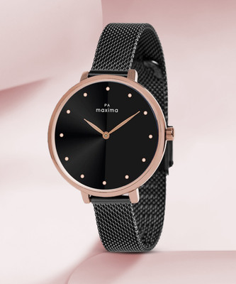 MAXIMA Attivo Black Collection Attivo Collection Analog Watch  - For Women