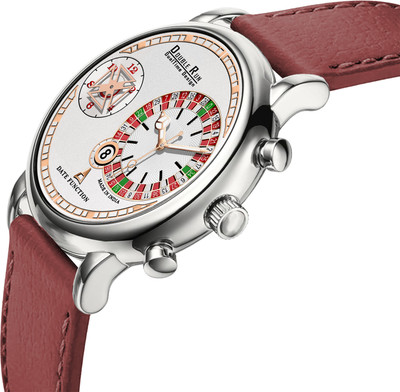 DoubleRun Analog Watch  - For Men