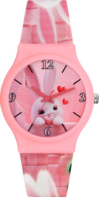 WEDSCOY Beautiful Cartoon Design Dial Fancy Rubber Belt Beautiful Cartoon Design Dial Fancy Rubber Belt Analog Watch  - For Boys & Girls