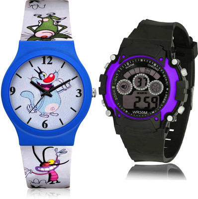 TIMOXIDE CM731-B133 Analog-Digital Watch  - For Boys