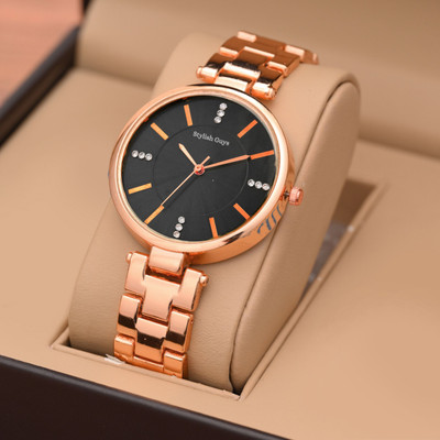 STYLISH GUYS DB Women Atractive Rose Gold Color Luxury Trending Watch Analog Watch  - For Women