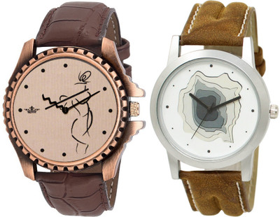 Naavli LR09_Combo_LR65 Analog Watch  - For Men & Women