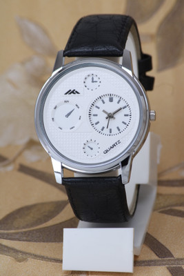 VIRAKTI Best Choice Fancy Round Dial Slim Case Attractive Leather Belt Best Choice Fancy Round Dial Slim Case Attractive Leather Belt Analog Watch  - For Men