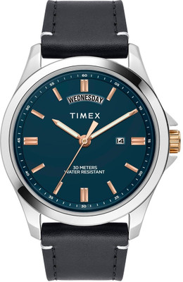 TIMEX TW000X139 Green Round Dial Quartz Analog Watch  - For Men