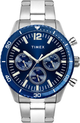 TIMEX Multifunction Blue Dial Analog Watch  - For Men