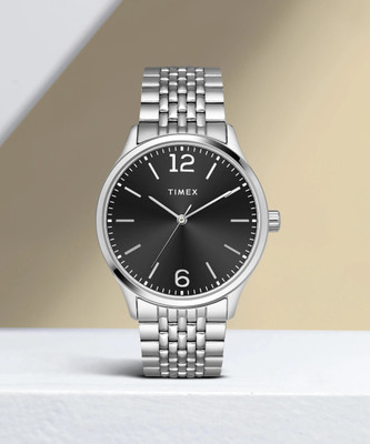 TIMEX Black Dial Analog Watch  - For Men