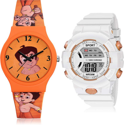 TIMOXIDE CM733-DG37 Analog-Digital Watch  - For Boys