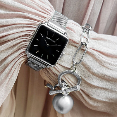 Joker & Witch Madelyn Watch Bracelet Stack Analog Watch  - For Women