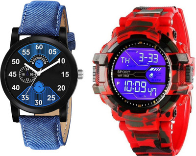 Brostin Formal / Casual Analog-Digital Men's Combo Watches Analog-Digital Watch  - For Men