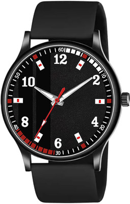 RECARO BlackSlim Analog Watch  - For Men