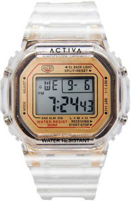 INVICTA ACW424-006 Activa By Invicta Rose Gold Dial Digital Watch  - For Men